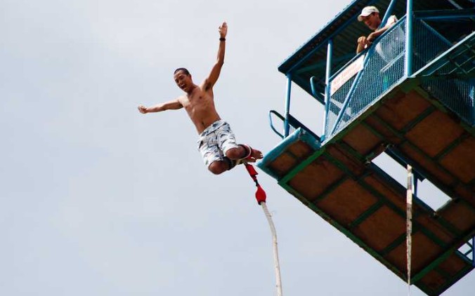 Rêver de saut à l'élastique